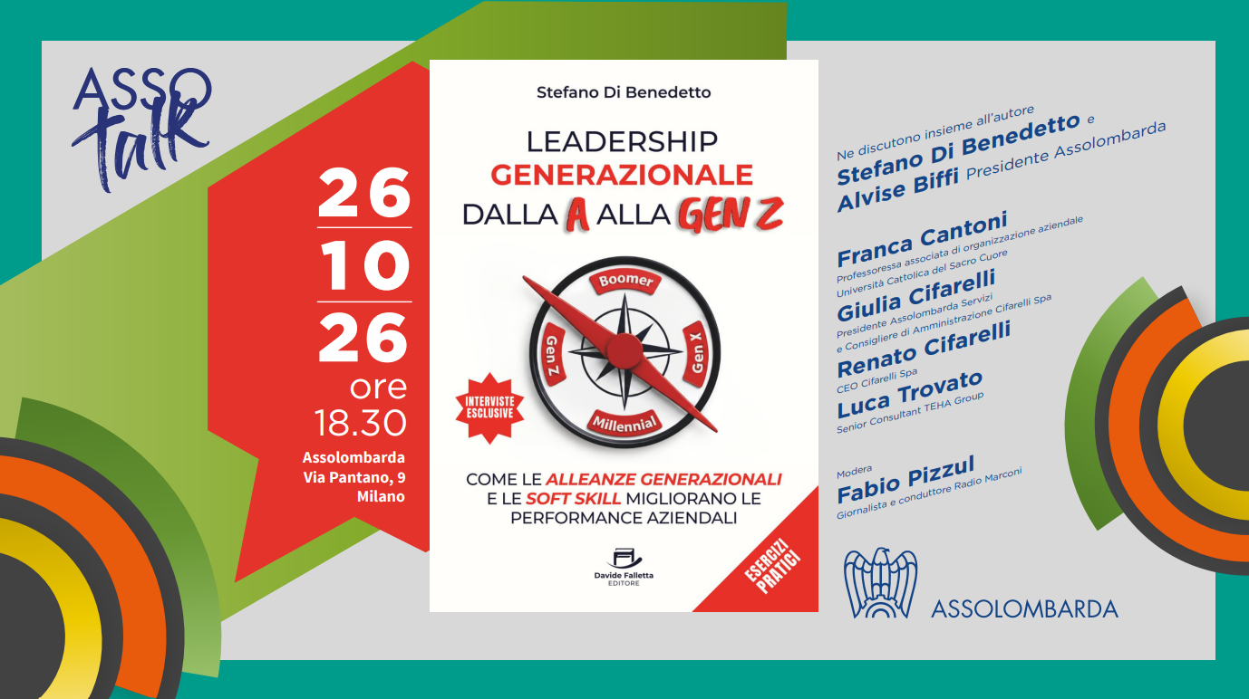 Presentazione del libro: "Leadership Generazionale dalla A alla Gen Z"